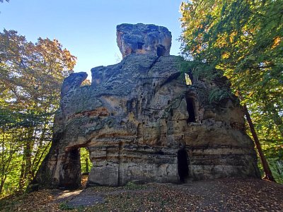 Zřícenina hradu Svojkov, foto 2023