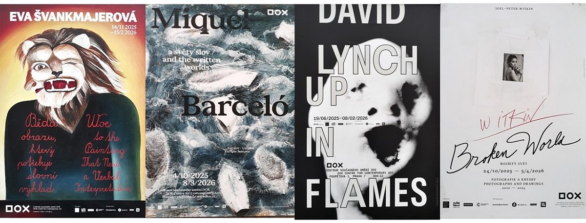 Eva Švankmajerová, Miguel Barceló a další v holešovickém Centru DOX